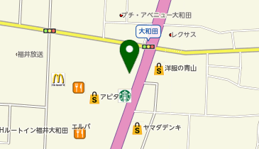 丸源ラーメン 福井大和田店の地図画像