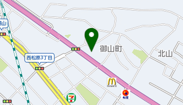 丸源ラーメン 周南店の地図画像
