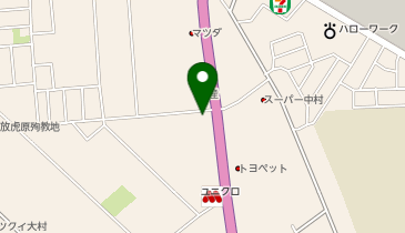丸源ラーメン 大村店の地図画像