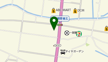 丸源ラーメン 一関店の地図画像