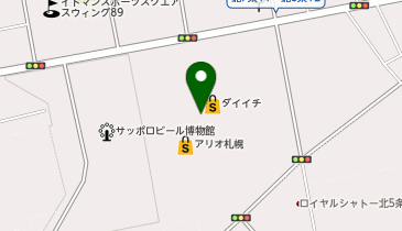 丸源ラーメン アリオ札幌店の地図画像