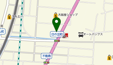 丸源ラーメン 小松店の地図画像