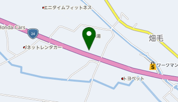 丸源ラーメン 岩出店の地図画像