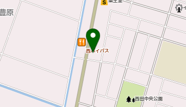 丸源ラーメン 山形西田店の地図画像