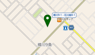 ラーメン山岡家 樽川店の地図画像