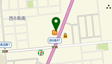ラーメン山岡家 帯広南店の地図画像