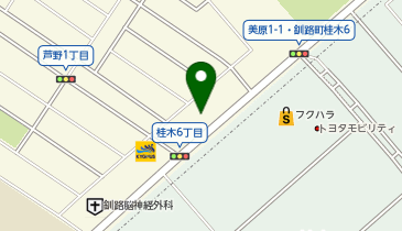 ラーメン山岡家 釧路町店の地図画像