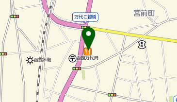 ラーメン山岡家 函館万代店の地図画像
