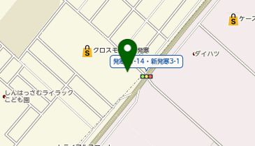 ラーメン山岡家 新発寒店の地図画像
