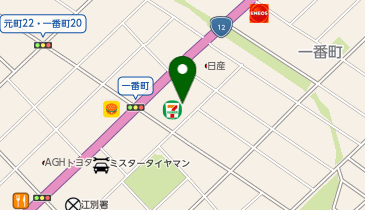 ラーメン山岡家 江別店の地図画像