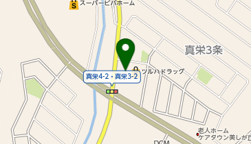 ラーメン山岡家 羊ケ丘通店の地図画像