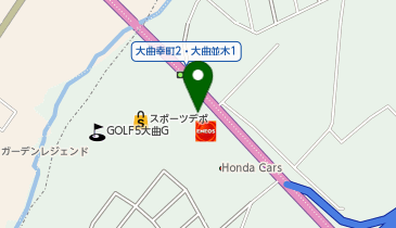 ラーメン山岡家 大曲店の地図画像