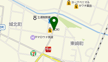 ラーメン山岡家 土浦店の地図画像