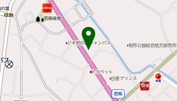 ラーメン山岡家 柏店の地図画像