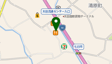 ラーメン山岡家 太田店の地図画像
