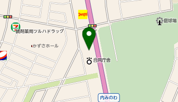 ラーメン山岡家 君津店の地図画像