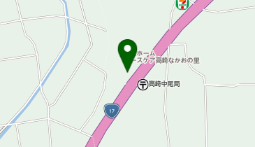 ラーメン山岡家 高崎中尾店の地図画像
