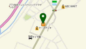 ラーメン山岡家 いわき店の地図画像