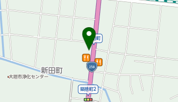 ラーメン山岡家 新大垣店の地図画像