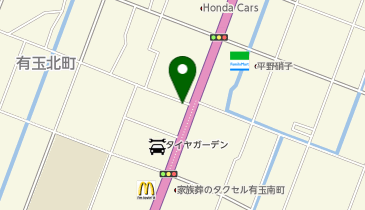 ラーメン山岡家 浜松有玉店の地図画像