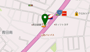 ラーメン山岡家 山形青田店の地図画像