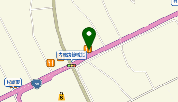 ラーメン山岡家 水戸内原店の地図画像