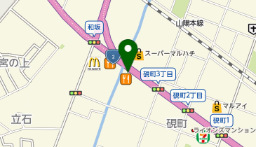 ラーメン山岡家 明石店の地図画像