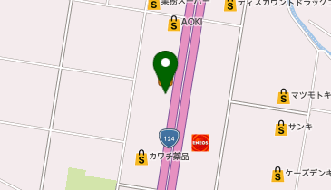 ラーメン山岡家 神栖店の地図画像