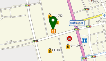 ラーメン山岡家 蘇我店の地図画像