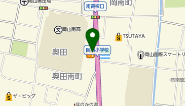 ラーメン山岡家 岡山奥田店の地図画像