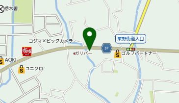 ラーメン山岡家 栃木店の地図画像