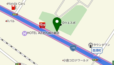 ラーメン山岡家 小倉西港店の地図画像