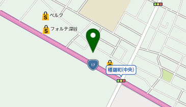 ラーメン山岡家 深谷店の地図画像