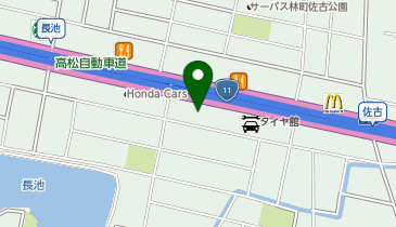 ラーメン山岡家 高松中央インター店の地図画像