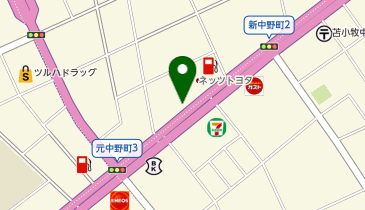 味噌ラーメン山岡家 苫小牧店の地図画像