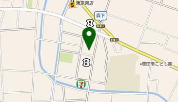 炭焼きレストランさわやか 豊田店の地図画像