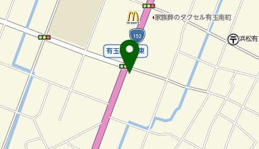 炭焼きレストランさわやか 浜松有玉店の地図画像