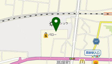 炭焼きレストランさわやか 浜松高塚店の地図画像