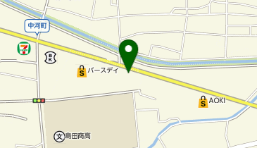 炭焼きレストランさわやか 島田店の地図画像