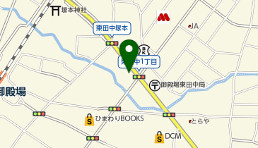 炭焼きレストランさわやか 御殿場インター店の地図画像