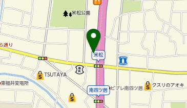 来来亭 福井四ツ居店の地図画像