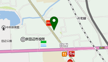 来来亭 京田辺店の地図画像