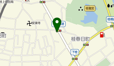 来来亭 桂川店の地図画像