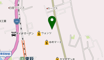 来来亭 萩店の地図画像