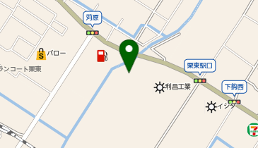 来来亭 栗東店の地図画像