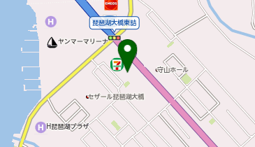 来来亭 守山店の地図画像