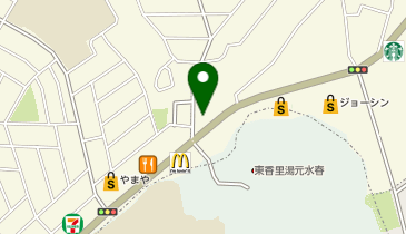 来来亭 枚方高田店の地図画像