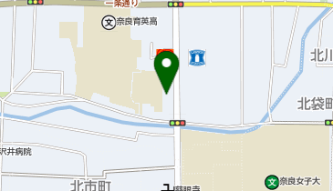 来来亭 奈良女子大前店の地図画像