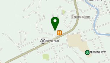 来来亭 長田山麓店の地図画像