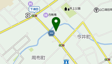 来来亭 山口湯田店の地図画像